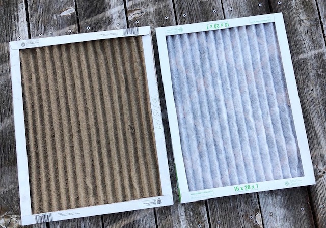 clean air filter vs dirty