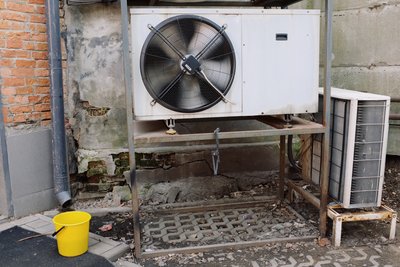 old aging hvac system